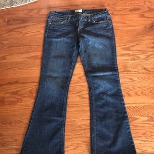 Aero flare jeans 7/8 short. Great shape